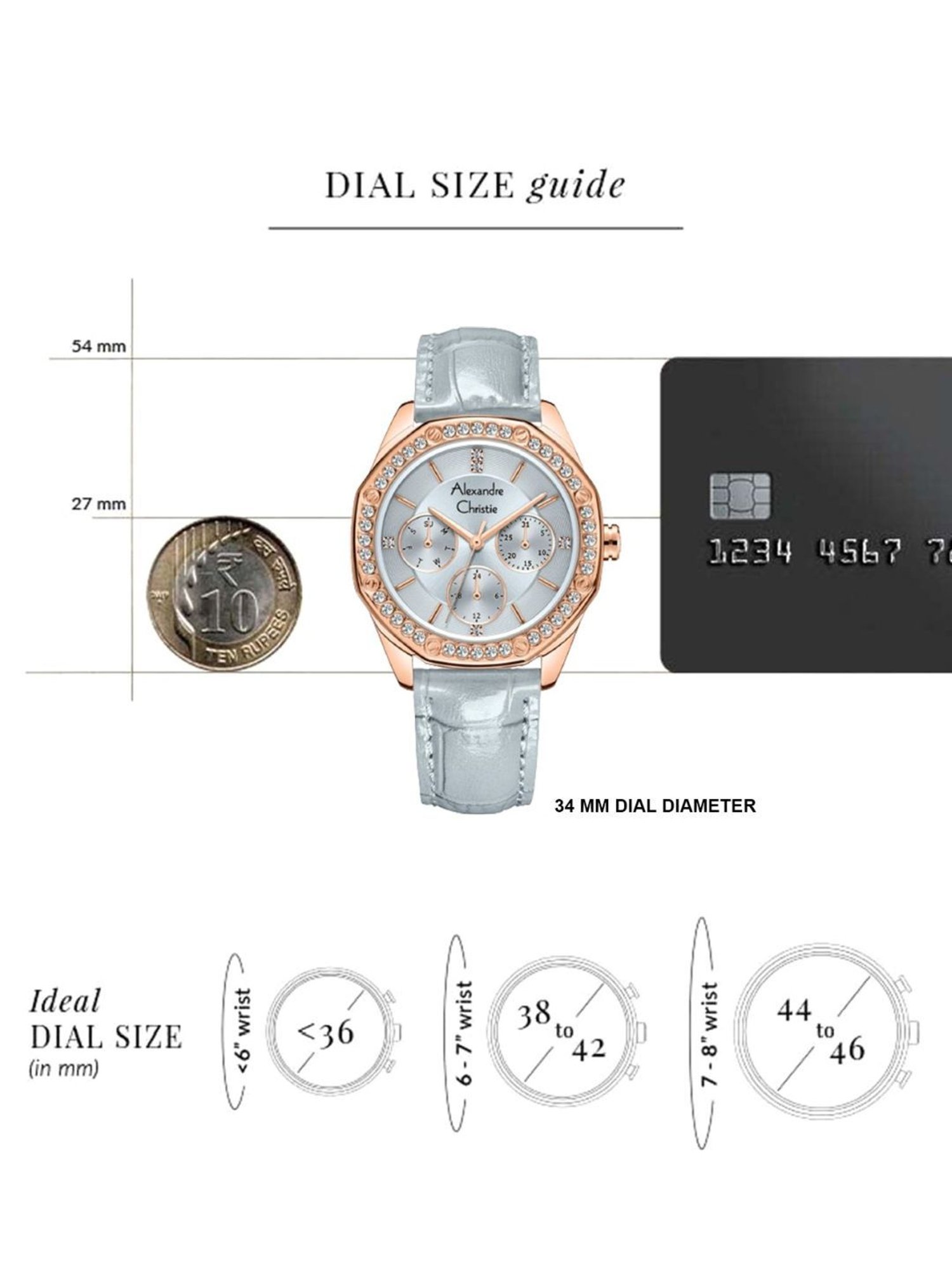 ALEXANDRE CHRISTIE 2B17BFLRGLB Passion Analog watch for Women