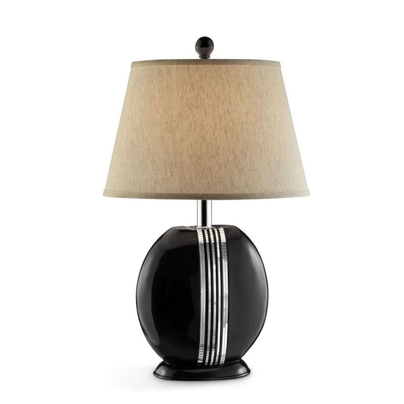 OK Lighting Obsidian Table Lamp