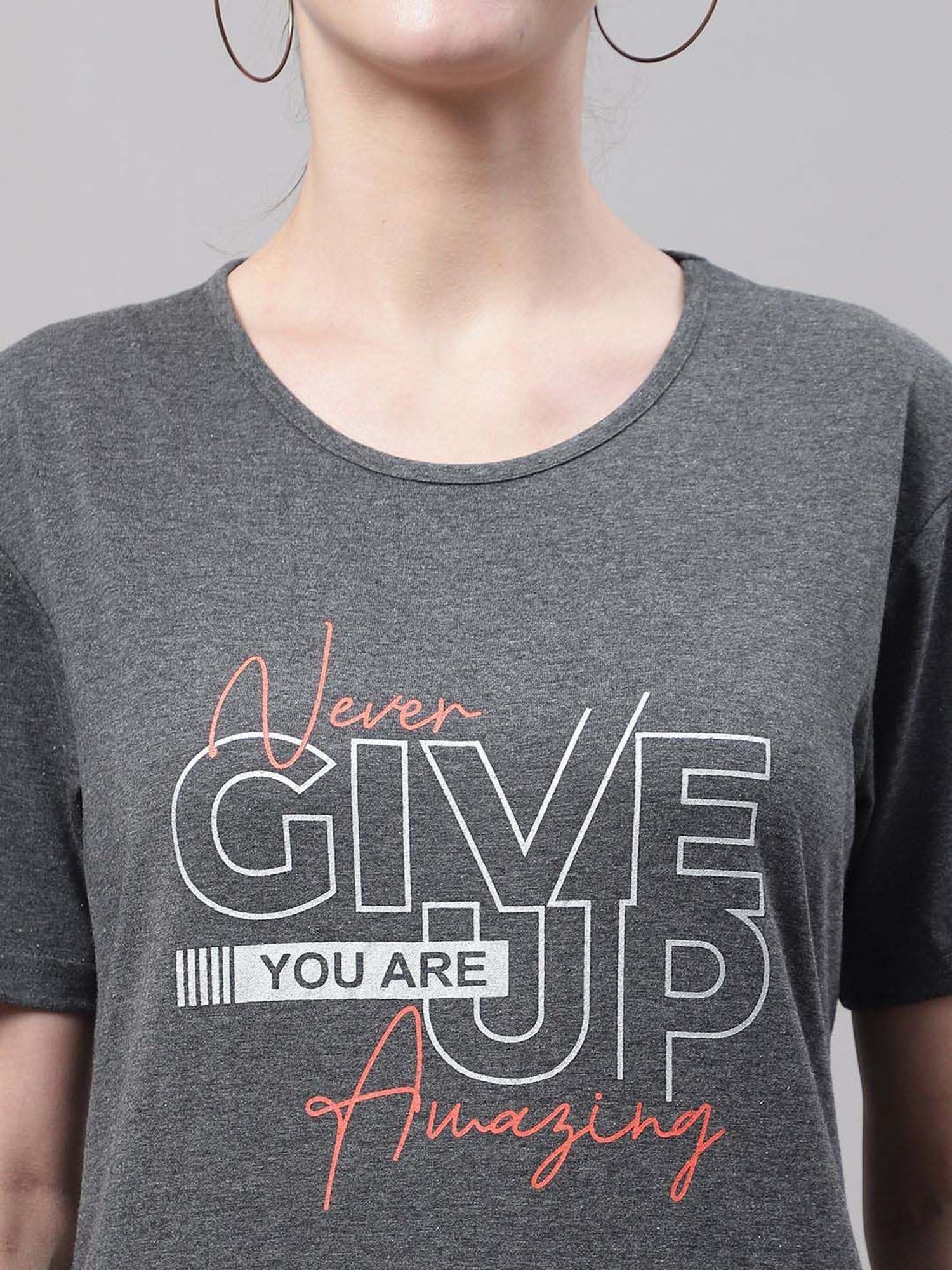 Vimal Jonney Grey & White Cotton Printed Sports T-Shirt - Pack Of 3