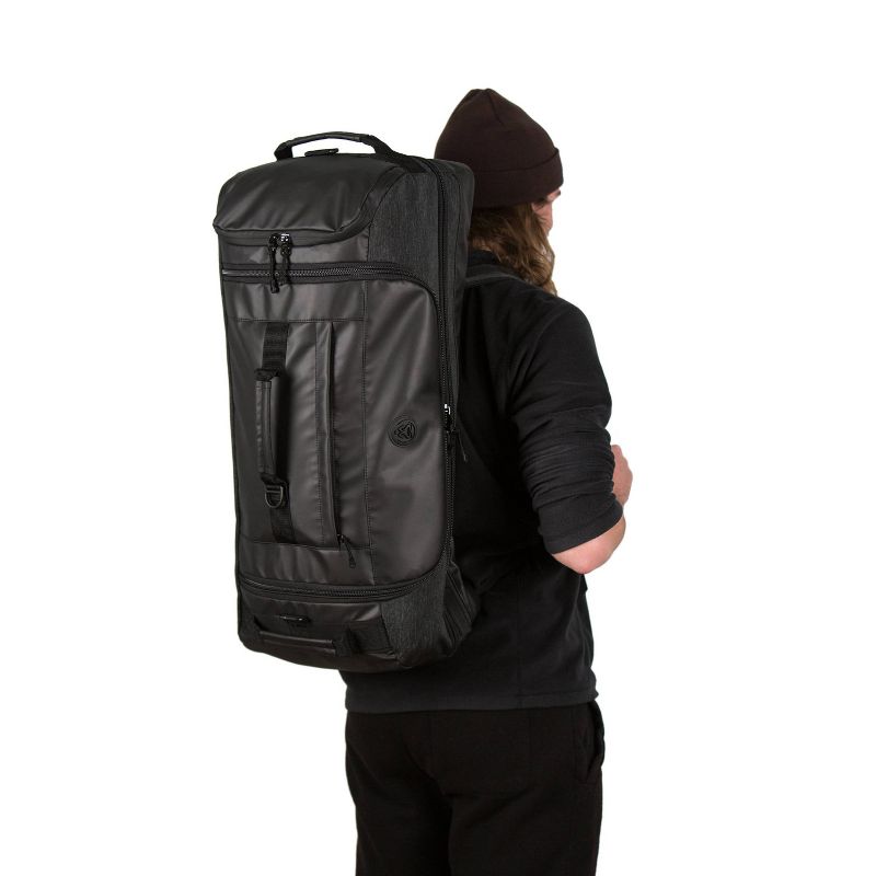Mantisyoga Retreat Duffel Pack Exercise Bag - Black