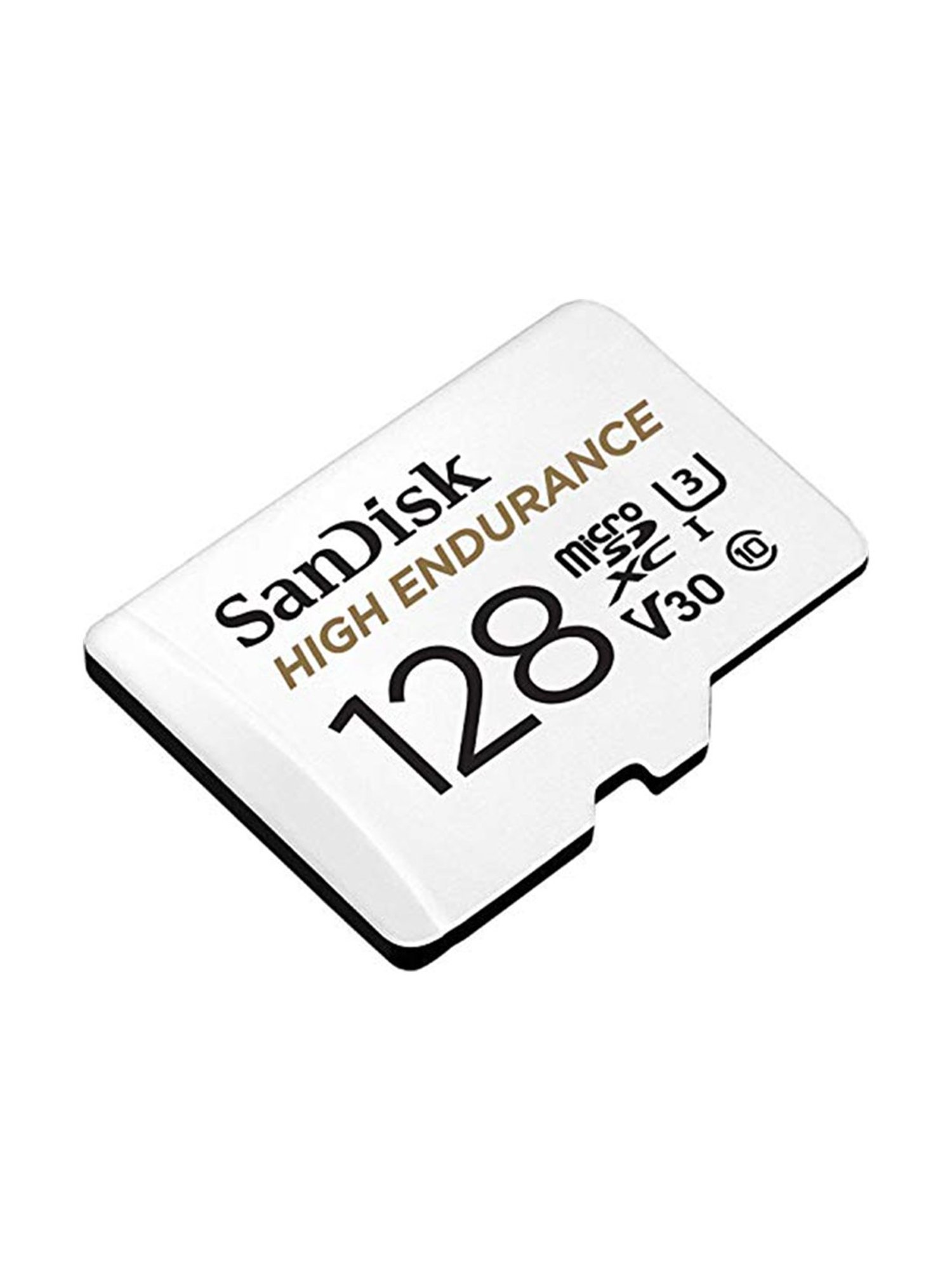 SanDisk 128GB High Endurance Video MicroSDXC Card with Adapter (White)