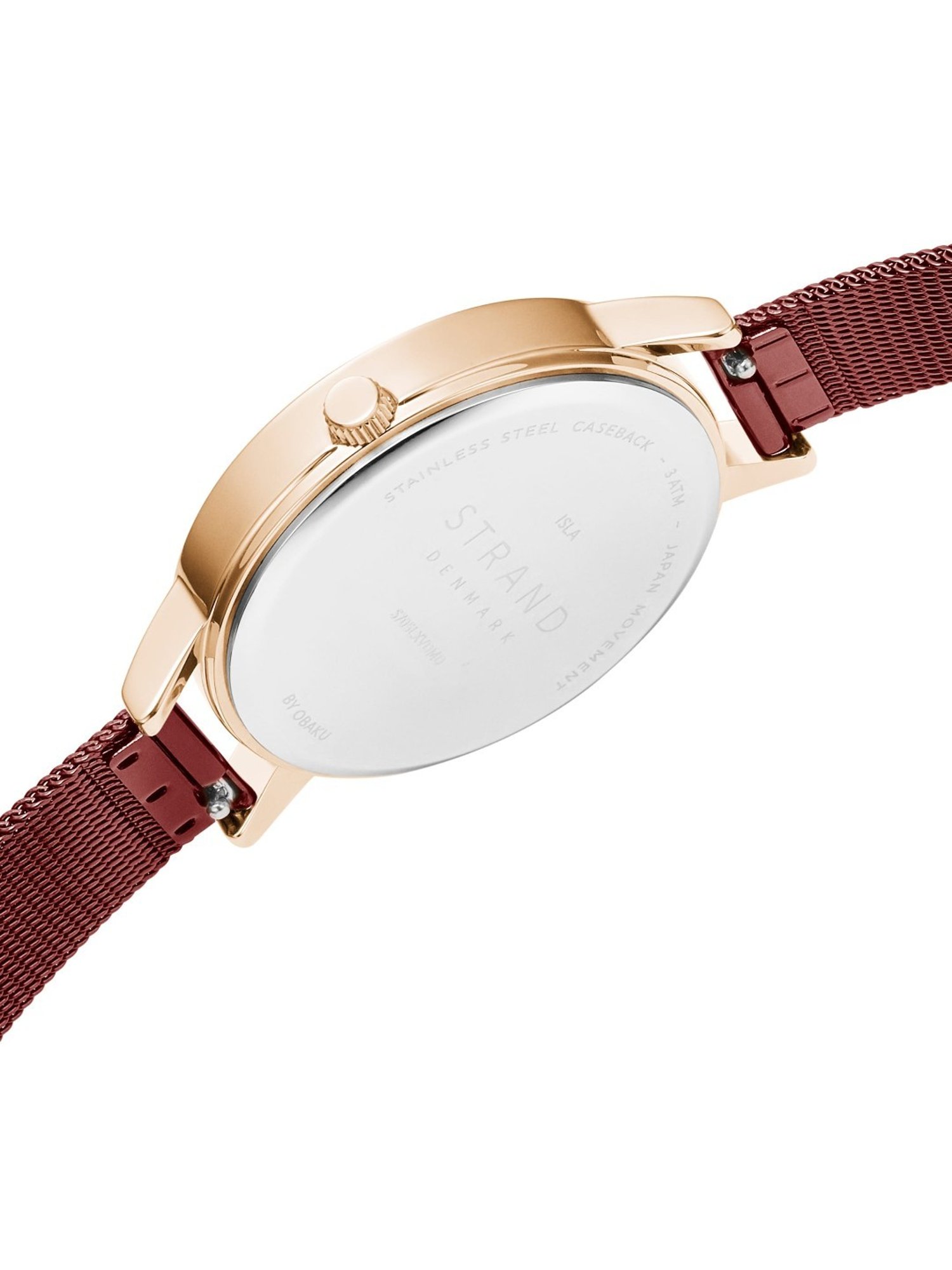 STRAND by Obaku S705LXVDMD Isla Analog Watch for Women