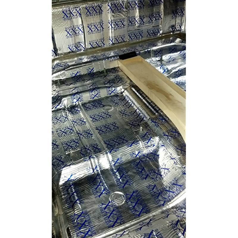 Self-Adhesive Rattletrap Sound Deadener Pack with Install Kit - 25 Sq Ft x 80 mil Thick