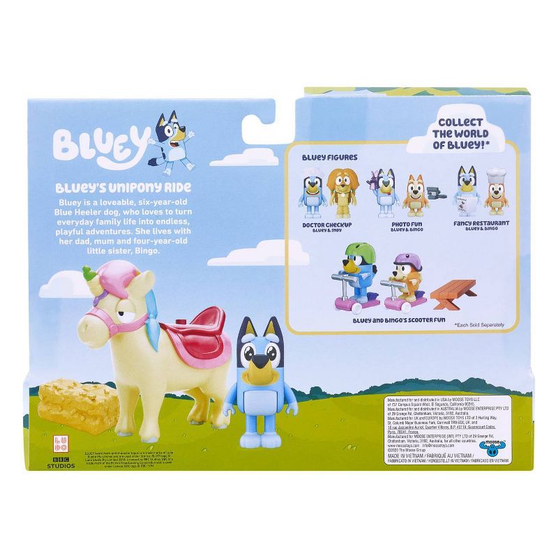 Bluey Unipony Mini Playset