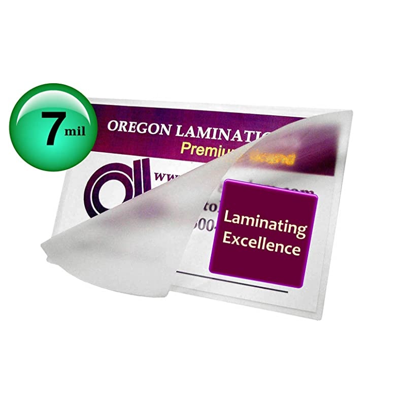 Lamination Hot Laminating Pouches [Pack of 100] 7 Mil 9 x 11-1/2 Letter Size