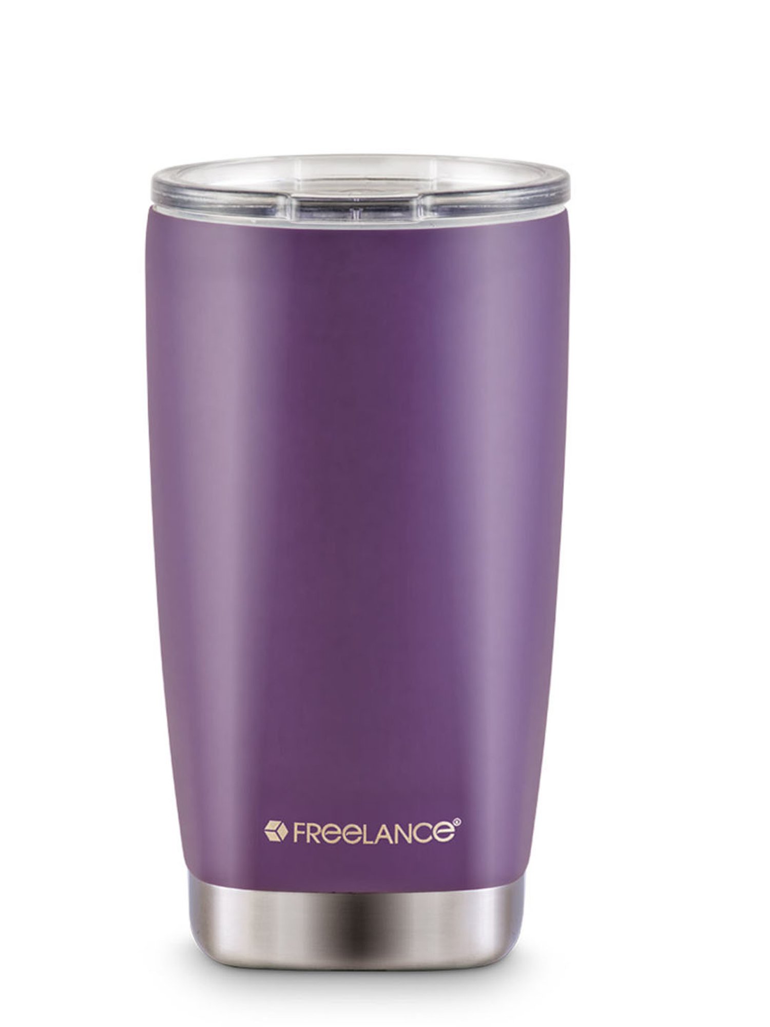 Freelance Purple Stainless Steel 350 ml Vacuum Bottle