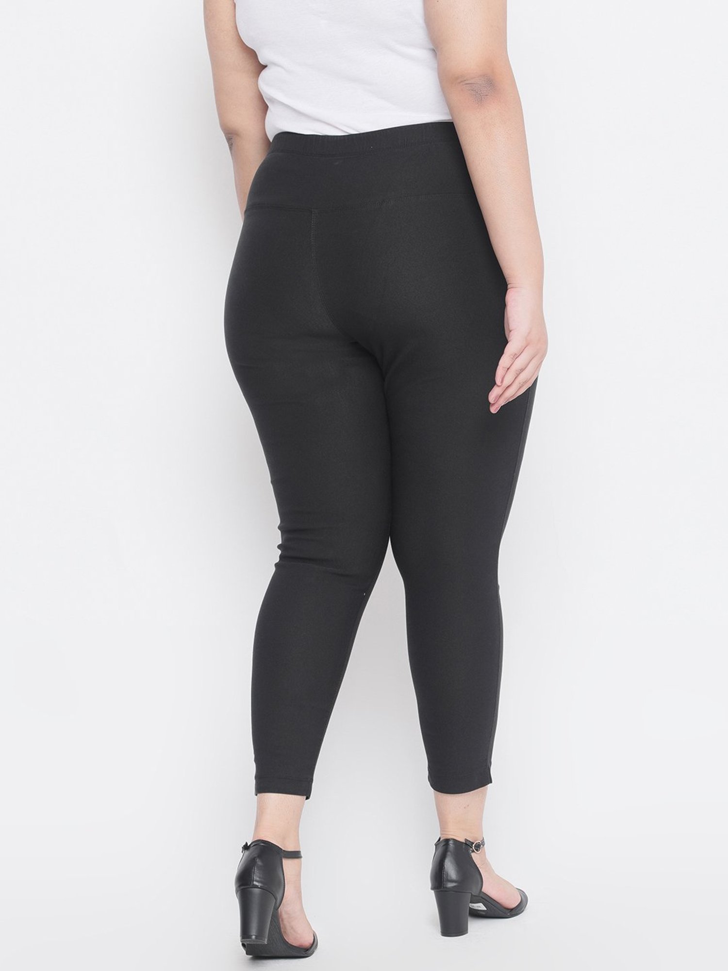 Amydus Black Tummy Shaper Jeggings