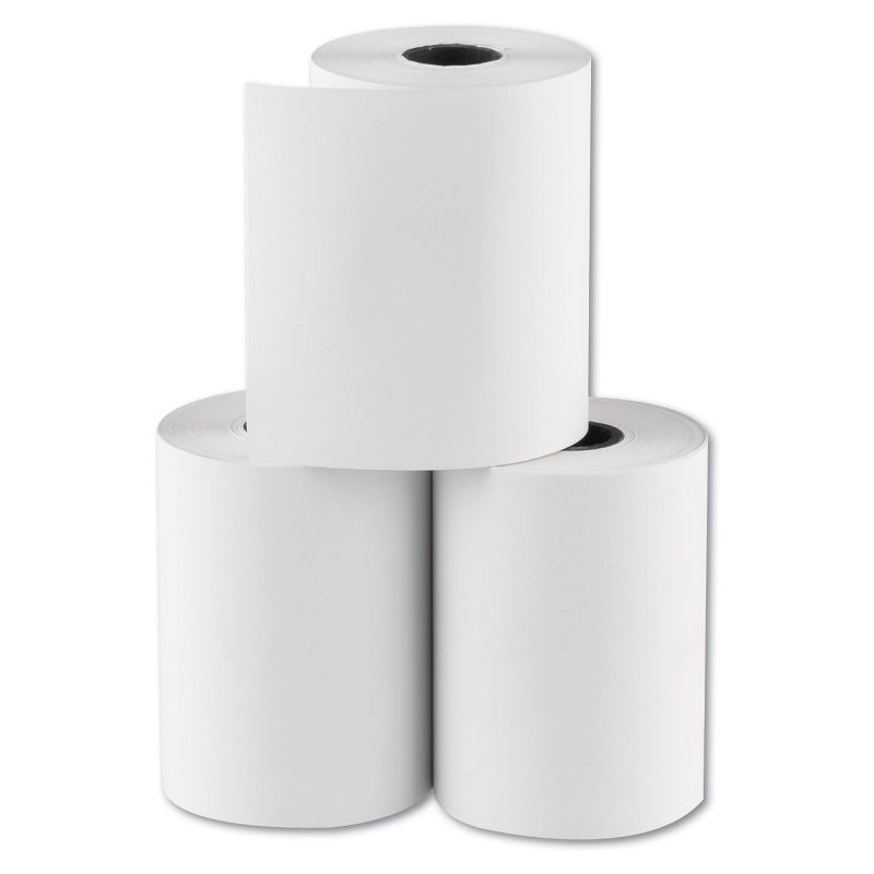 NATIONAL CHECKING CO. RegistRolls Thermal Point-of-Sale Rolls 2 1/4" x 80 ft White 48/Carton