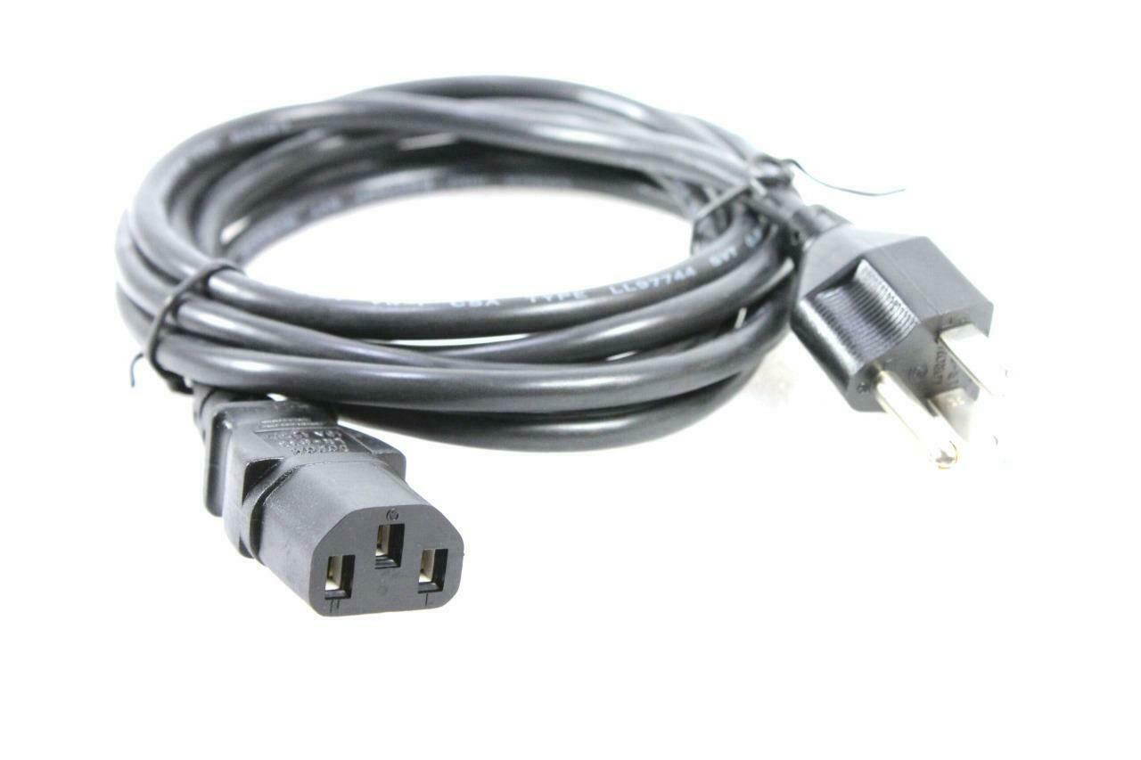 New Zebra Technologies 23844-00-00R US AC 3 Prong Line Cord NEMA 5-15P