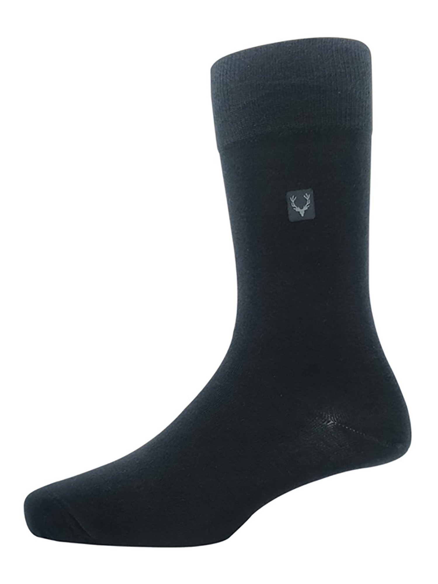 Bonjour Brown and Black Socks (Pack Of 2)