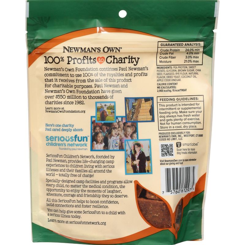 Newman's Own Original Plant Based Jerky Soft Chewy Dog Treats - 5oz