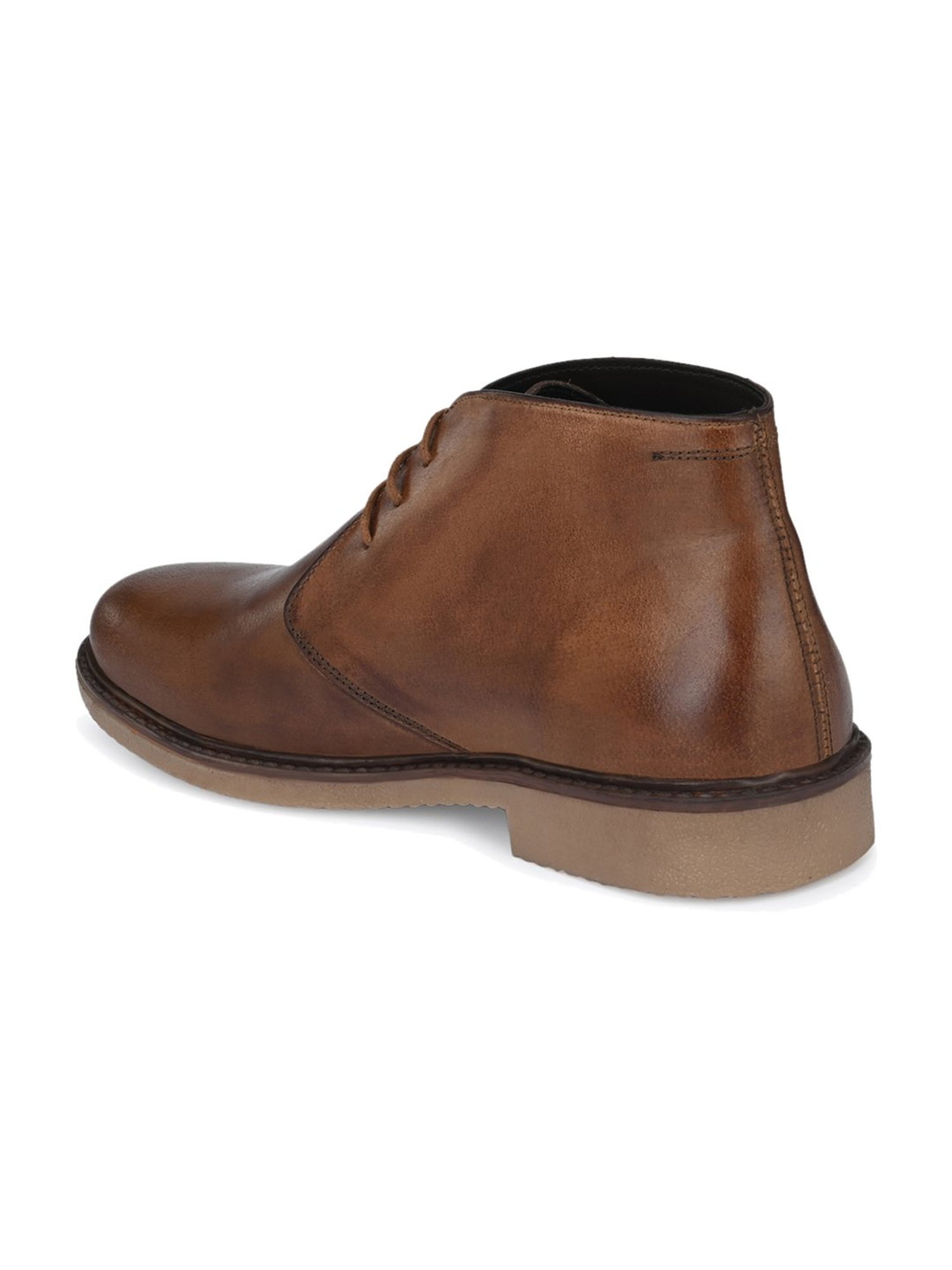 Carlo Romano Tan Men's Chukka Boots