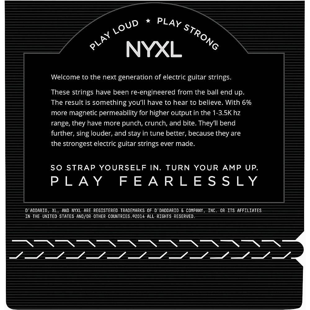 D'Addario NYXL1156 Medium Top/Extra Heavy Bottom Electric Guitar Strings