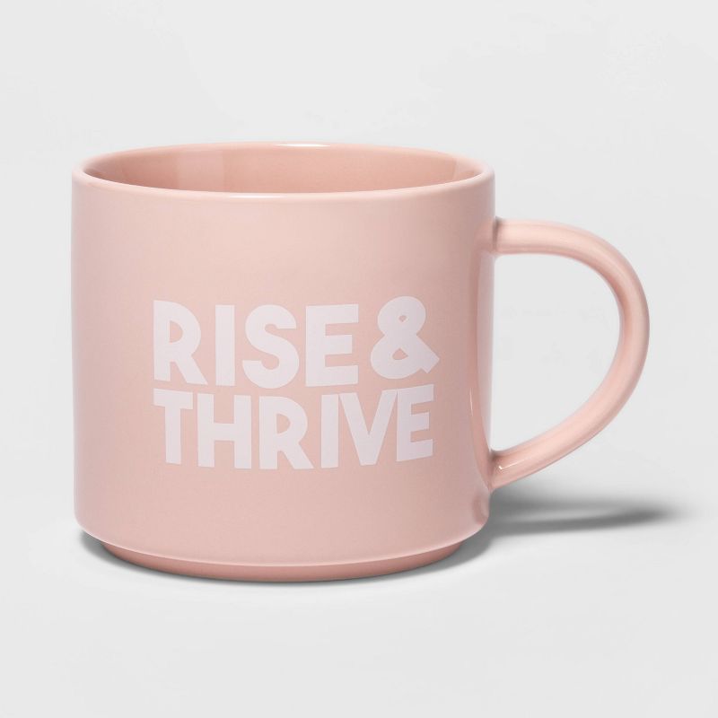16oz Rise & Thrive Mug - Room Essentials™