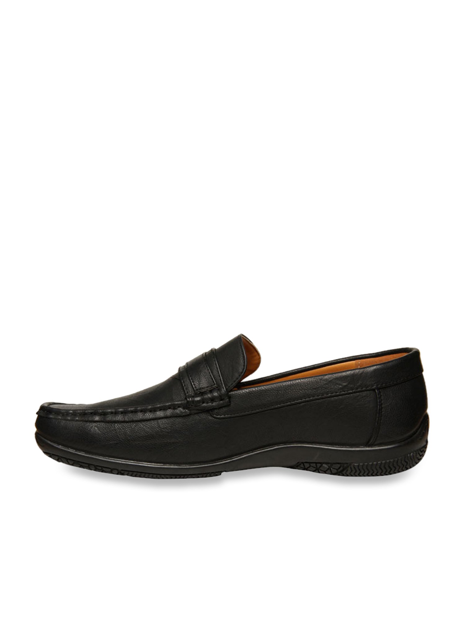 Bata Black Casual Loafers
