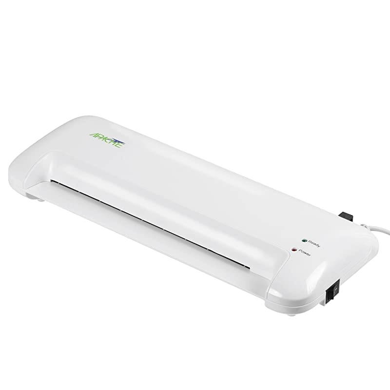 AL9 9" Thermal Laminator and 20 Laminator Pouches (White)