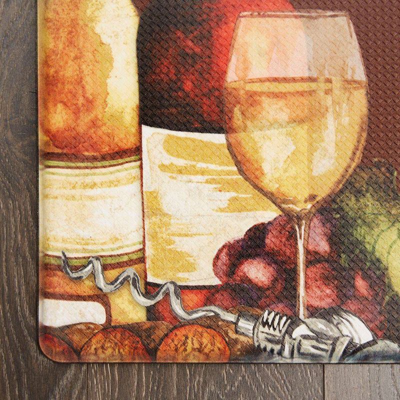 Nicole Miller 20" x 39" New York Wine Lovers Kitchen Mat