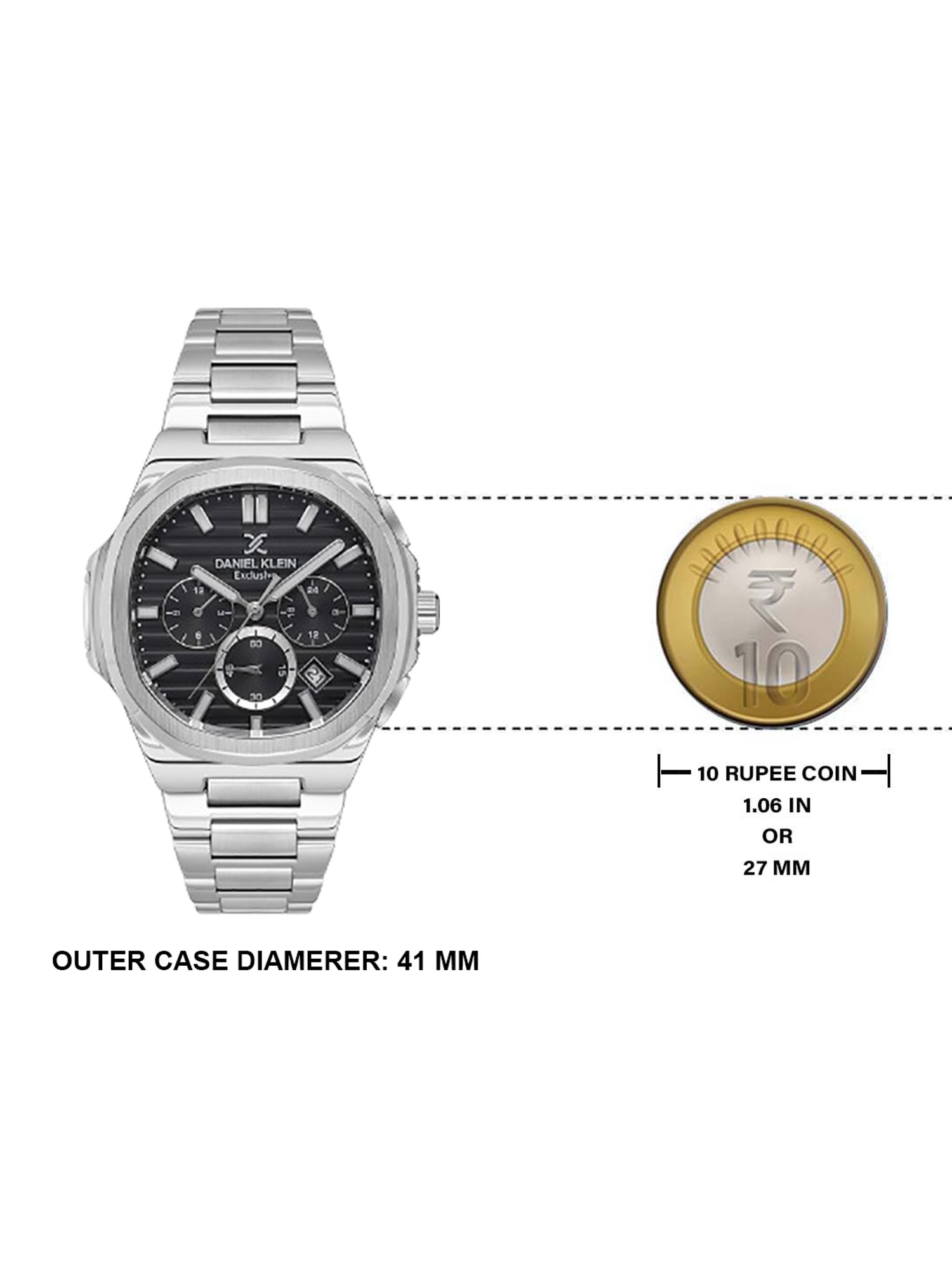 Daniel Klein DK.1.13614-2 Chronograph Watch for Men