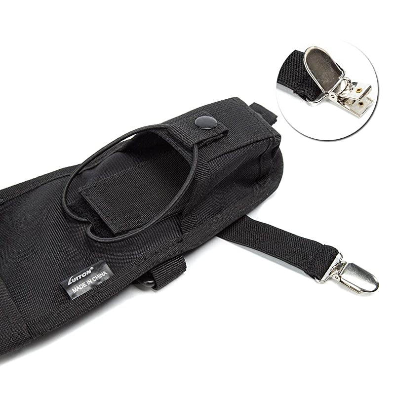 Shoulder Harness Holster Chest Holder Universal Vest Rig for Police Firefighter Two Way Search Rescue Essentials