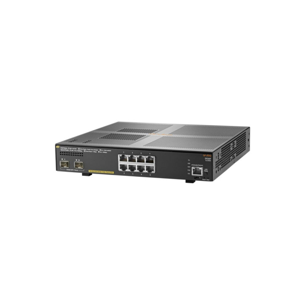 HPE Aruba 2930F 8G PoE+ 2SFP+ Switch