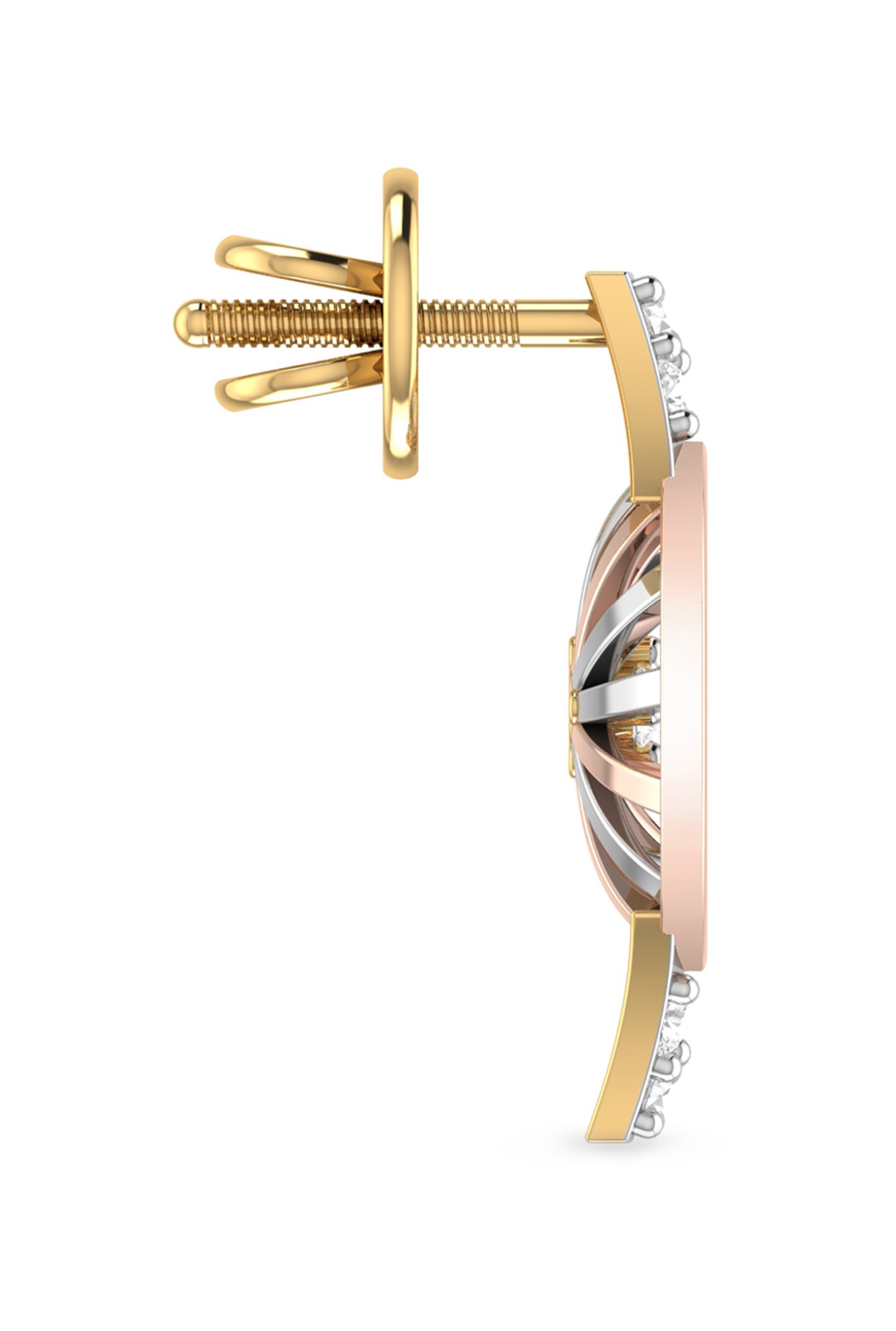 PC Jeweller Dallin 22 kt Gold Earrings