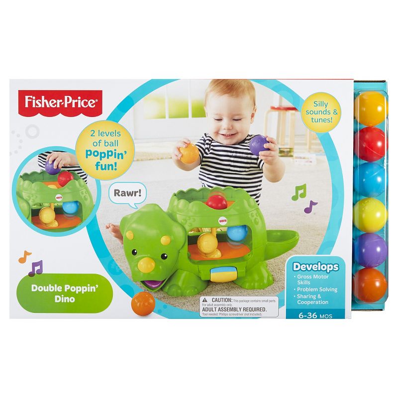 Fisher-Price Double Poppin' Dino