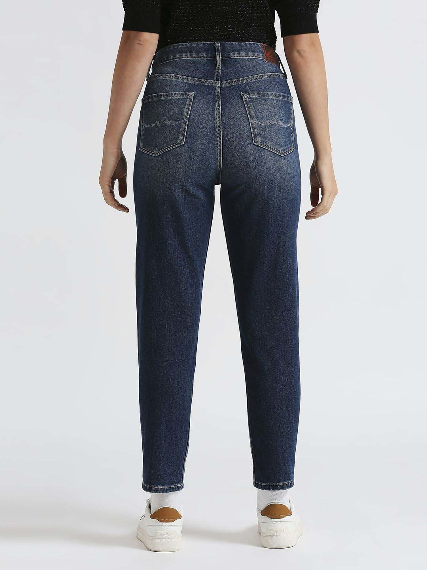 Pepe High Rise Jeans Blue High Rise Jeans