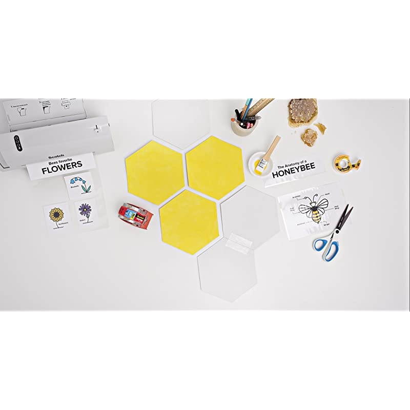 Thermal Laminator Combo Pack Includes 20 LetterSize Laminating Pouches Holds Sheets up to 89 x 11TL902VP