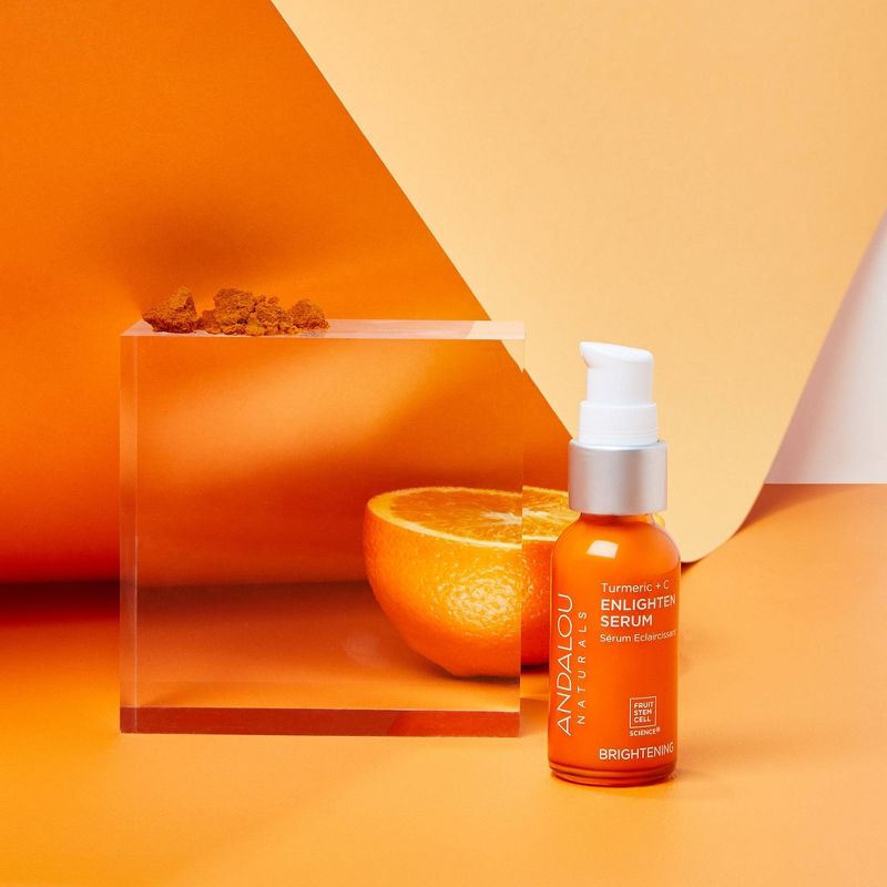 Andalou Naturals Brightening Turmeric and C Enlighten Serum - 1.1 fl oz