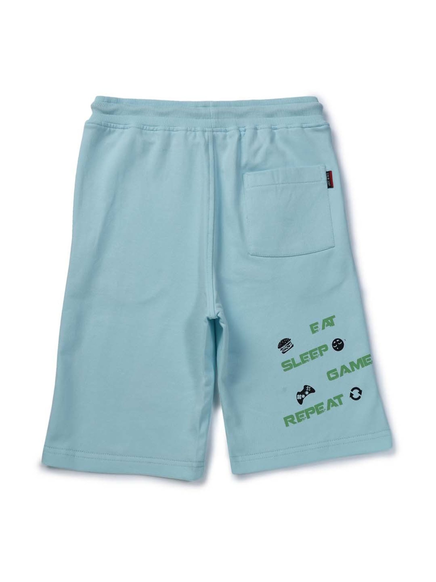 Gini & Jony Kids Brown Solid Bermudas