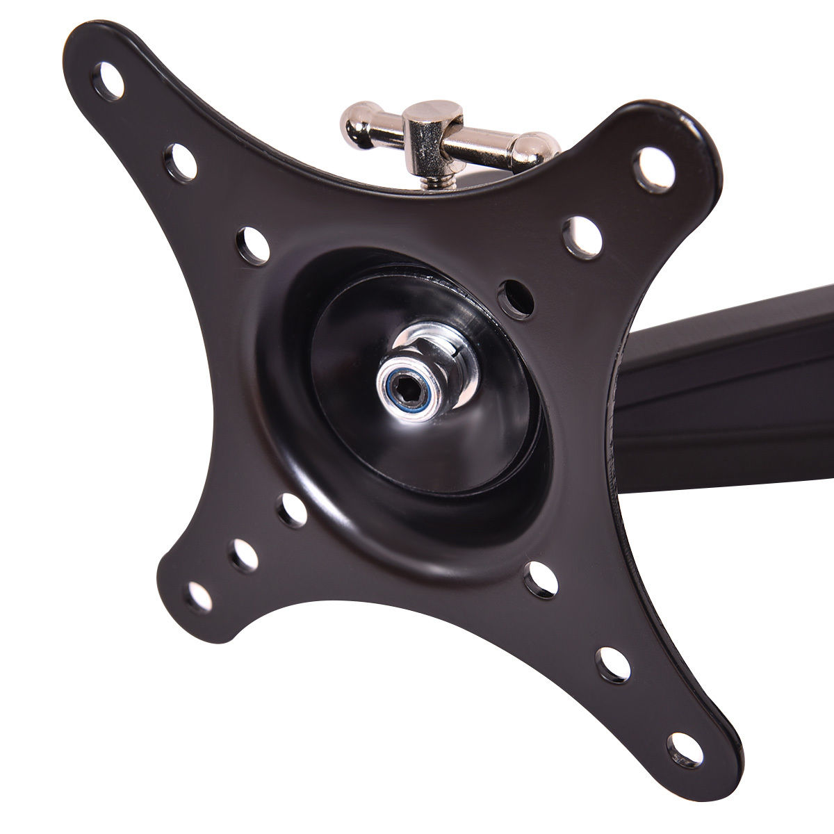 Adjustable Computer Monitor Desk Mount Stand for Single LCD Flat Screen Monitor