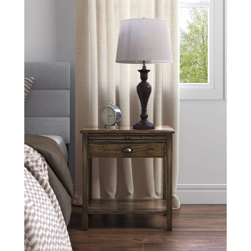 Murphy End Table Brown - ClickDecor