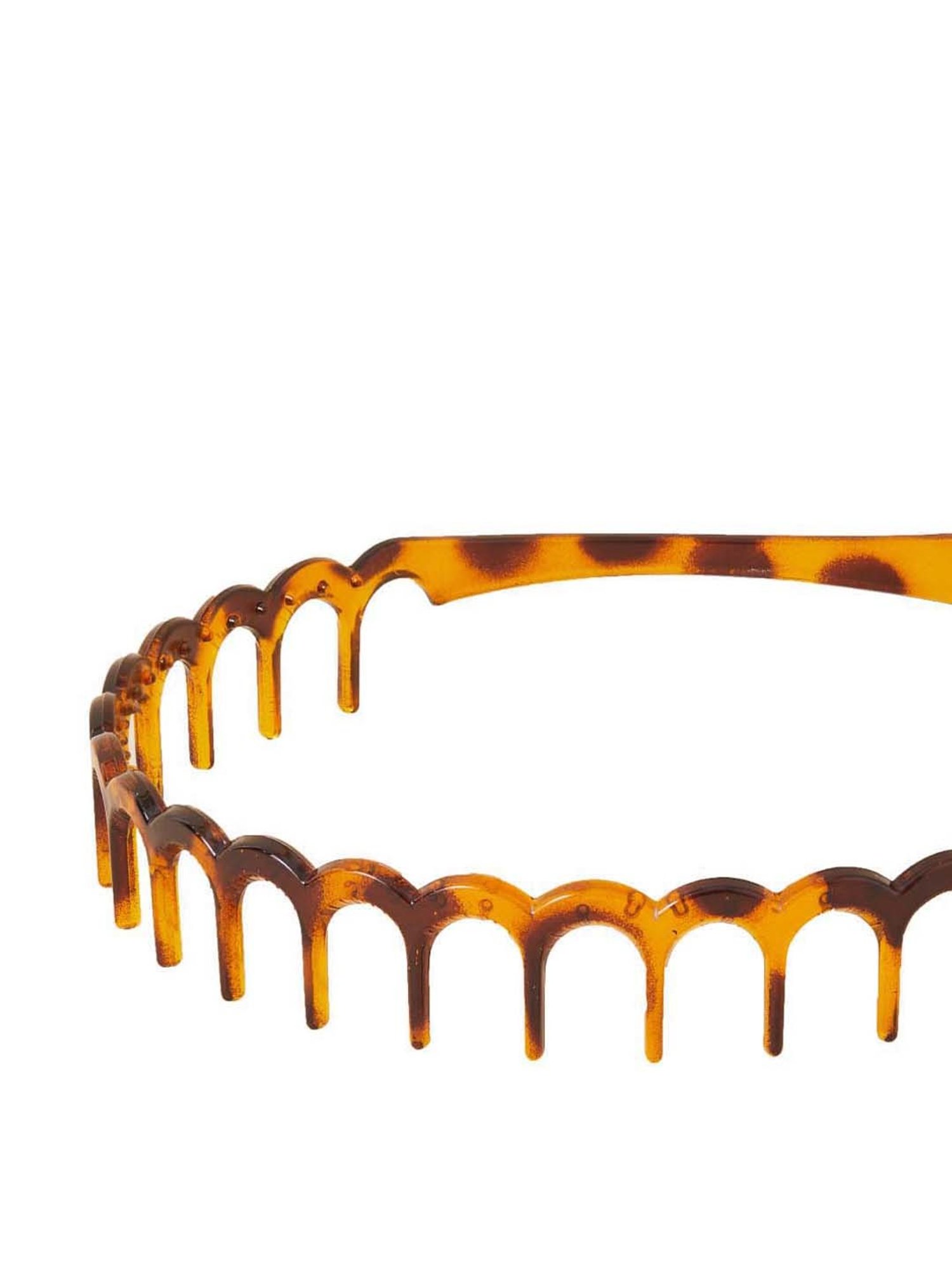 Accessorize London Brown Printed Hair Band