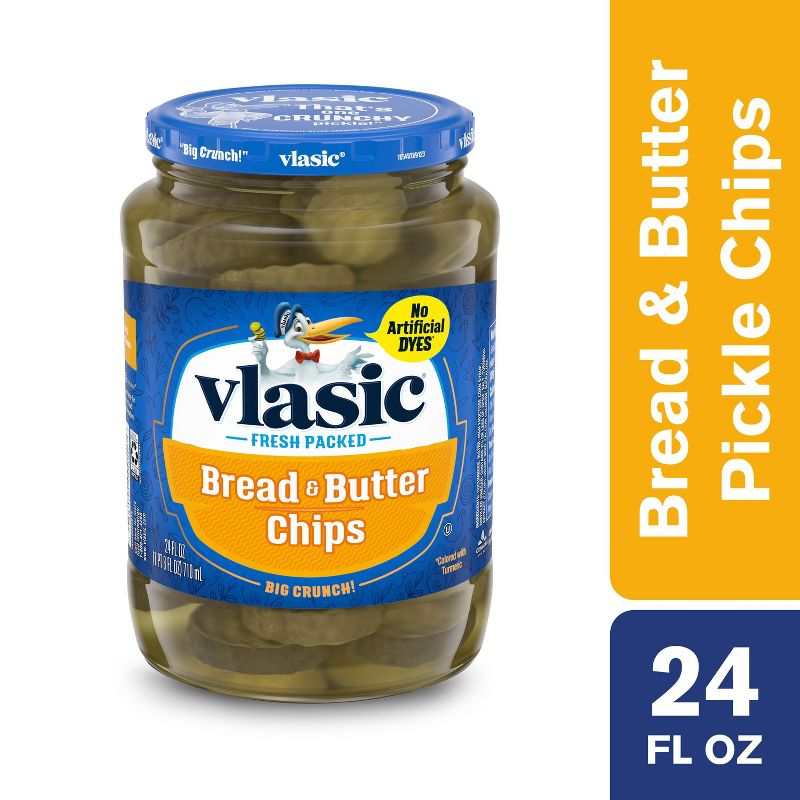 Vlasic Bread & Butter Pickle Chips - 24oz