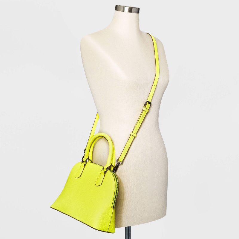 Favore Tan Solid Medium Satchels