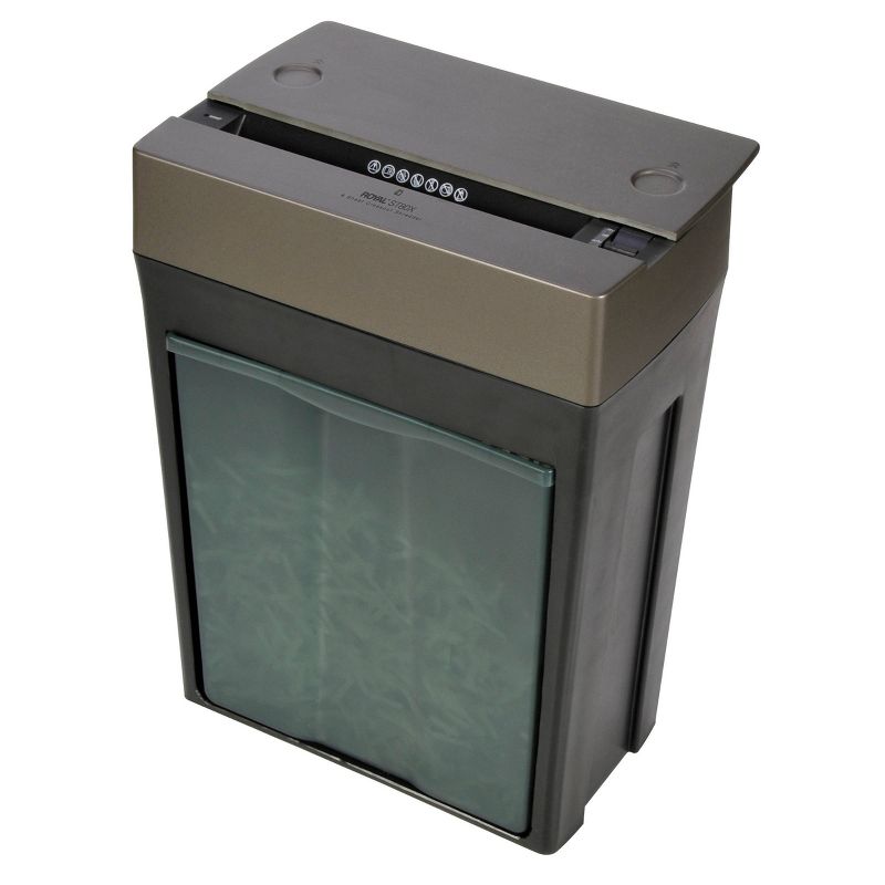 Royal 8-Sheet Cross Cut Paper Shredder with Pullout Basket