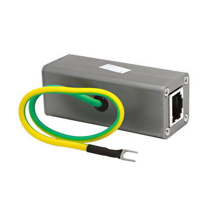 Ethernet Network Card RJ45 Surge Protector Thunder Lightning Arrester Protection Device,Network Signal Lightning Arrester RJ45 Surge Protector