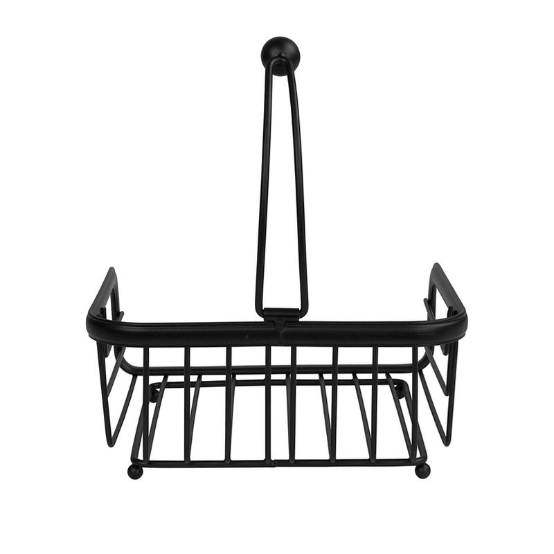 Spectrum Ashley Weighted Napkin Holder - Black