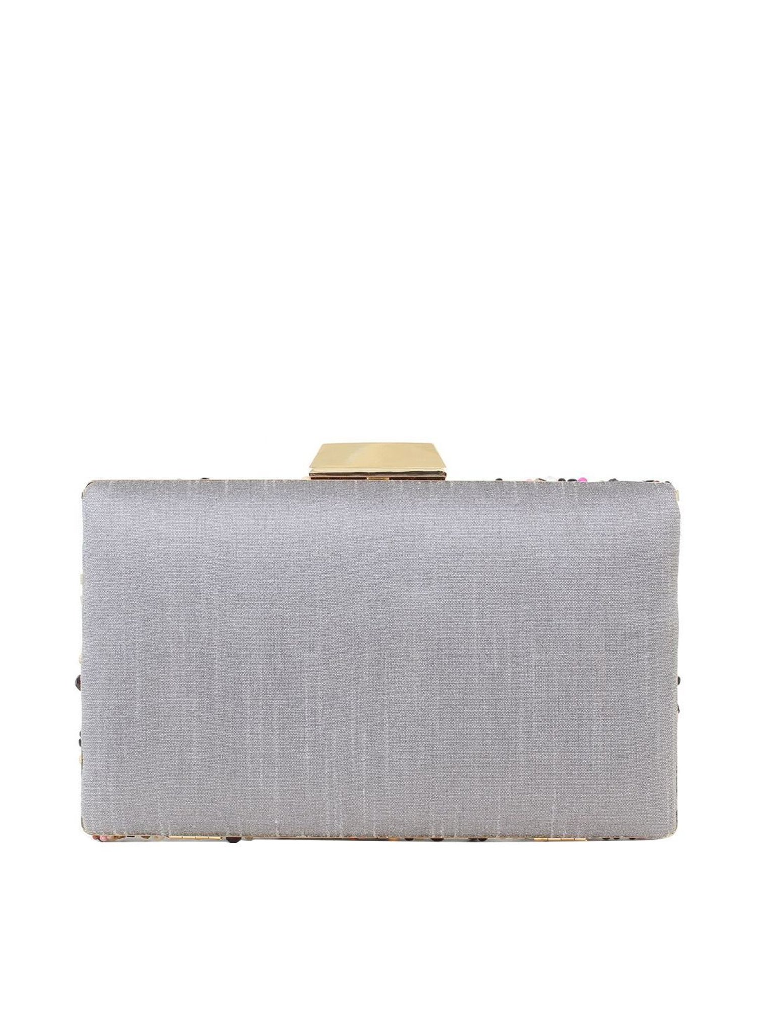 Spice Art Grey Clutch