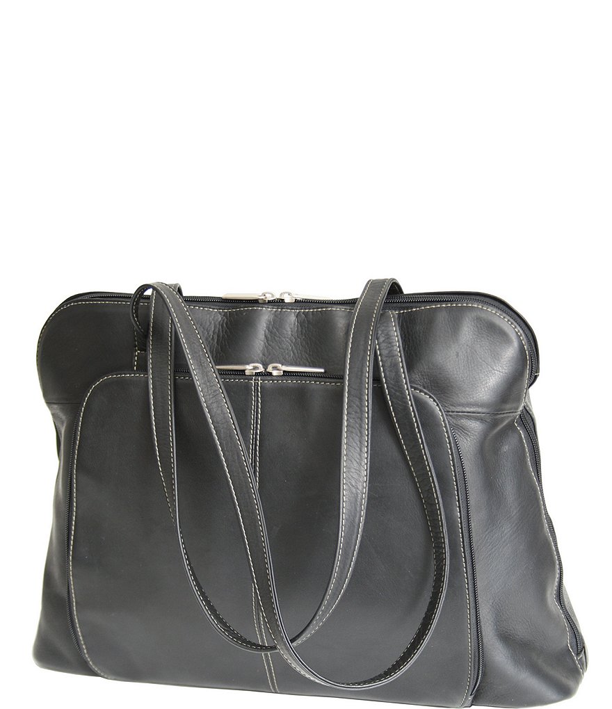 ROYCE New York Leather Vaquetta Nappa Tote Bag