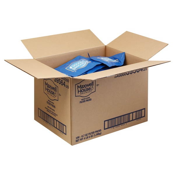 Gfic Coffee Filter Packs Regular .7oz 100/Carton 395640