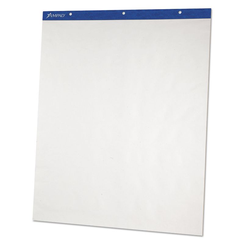 Ampad Flip Charts 1" Ruled 27 x 34 White 50 Sheets 2/Pack 24034