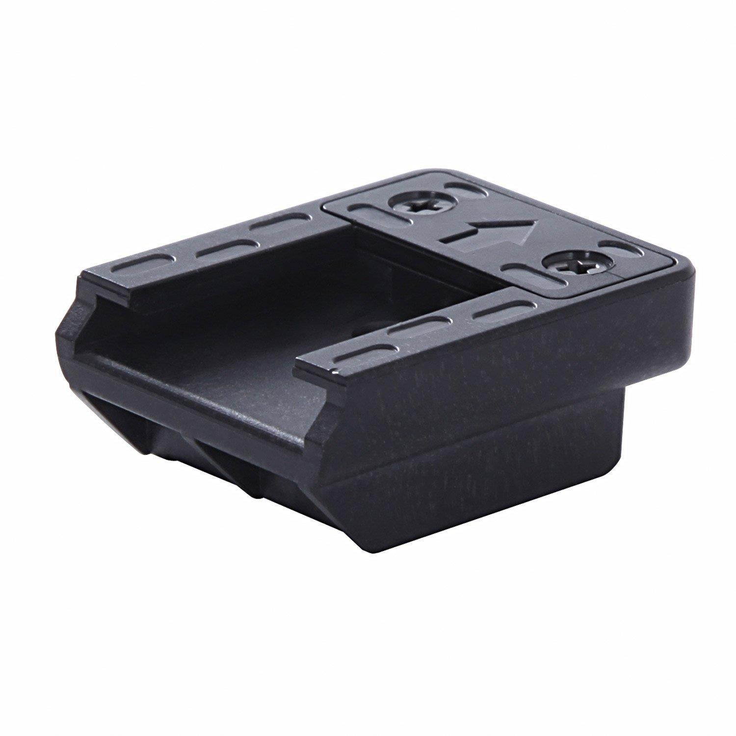 Movo Photo SCA2 Sony Alpha Shoe to Standard Cold Shoe Adapter - Allows Attachment of Lights, Microphones and More