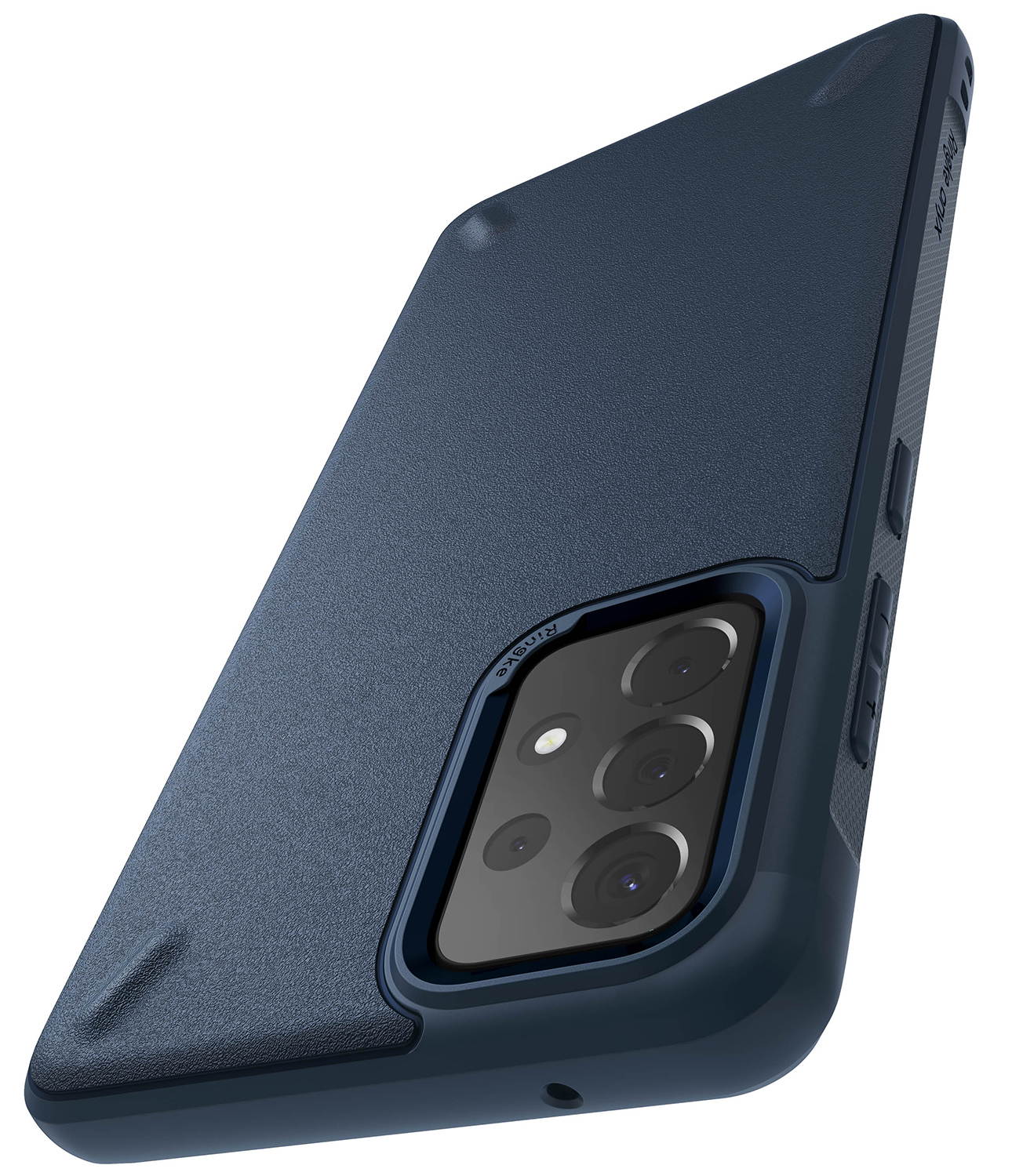 Ringke Onyx Compatible with Samsung Galaxy A52 4G, Galaxy A52 5G Case, Shockproof Rugged TPU Cover - Navy