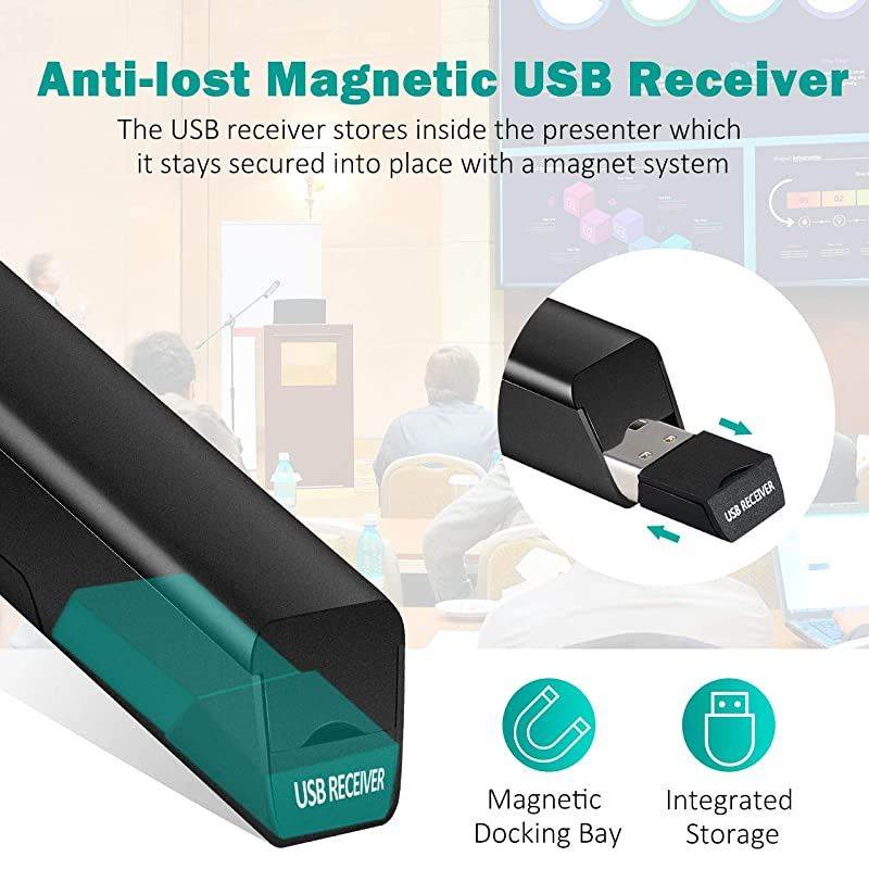 Wireless Presenter Remote Laser Pointer for Cats 24GHz Presentation Clicker PPT PowerPoint Clicker Presentation Pointer Cat Laser Toy