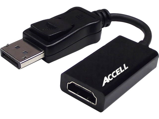 Accell B086B-003B-2 DisplayPort 1.1 to HDMI 1.4 Active Adapter
