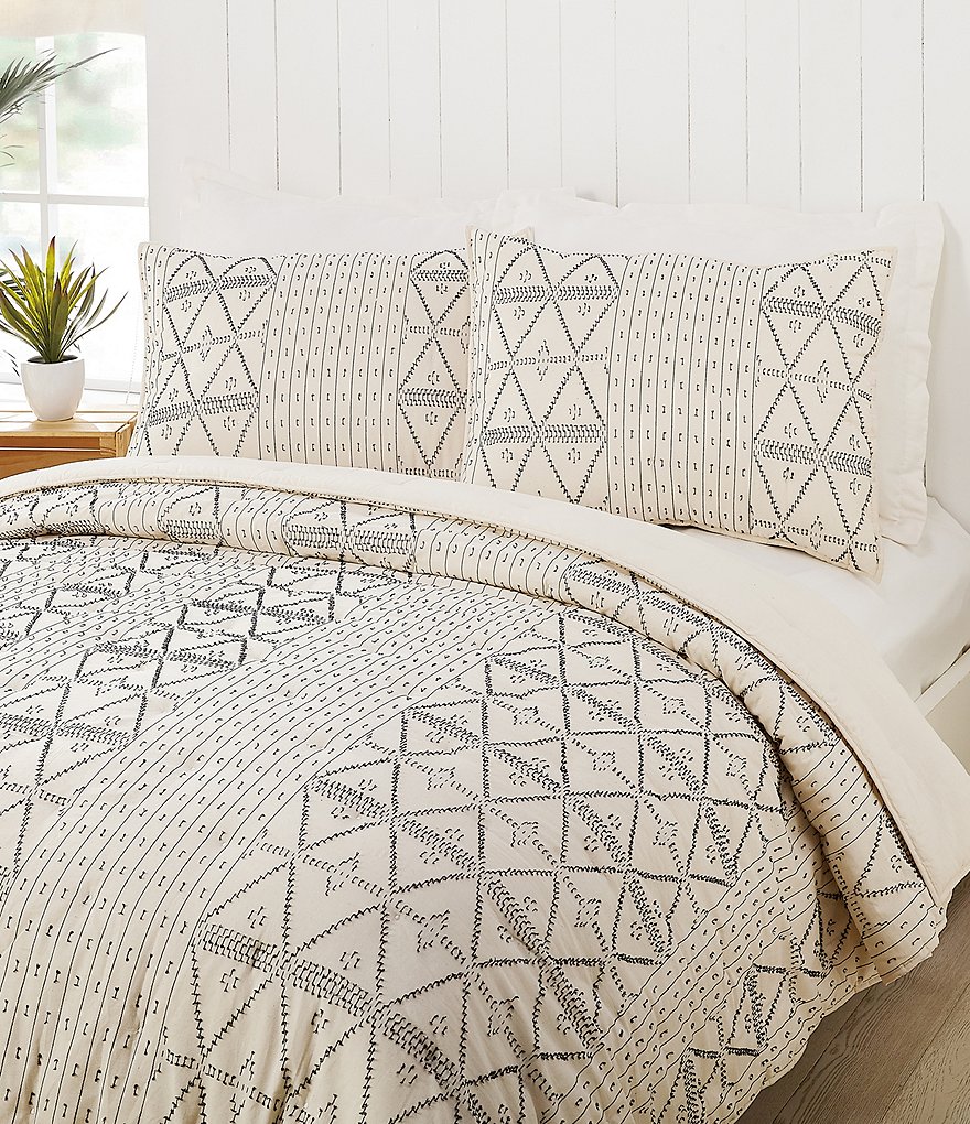 LEMIEUX ET CIE Geo Tick Quilt