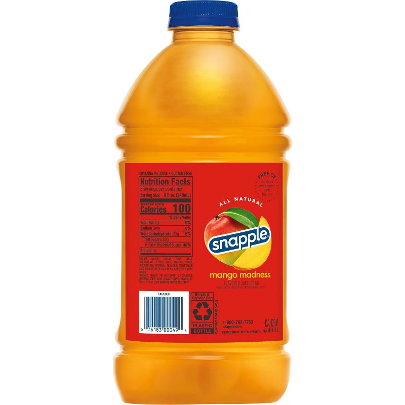 Snapple Mango Madness Juice Drink - 64 fl oz Bottle