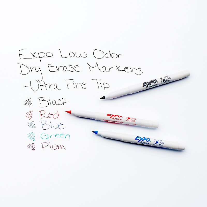 8pk Dry Erase Marker Ultra Fine Tip Multicolor - Expo