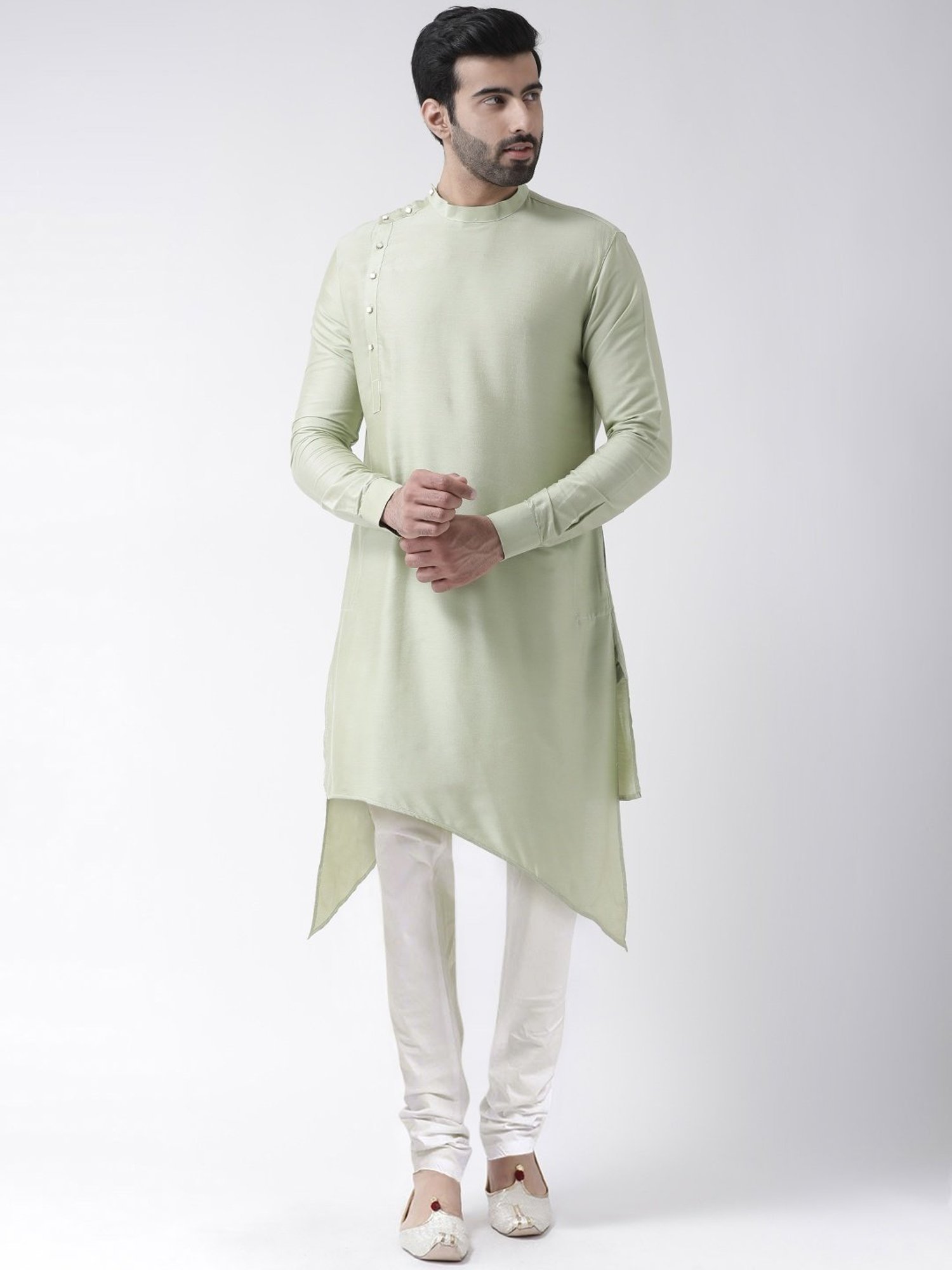 KISAH PLUS Sea Green Regular Fit Kurta Bottom Set
